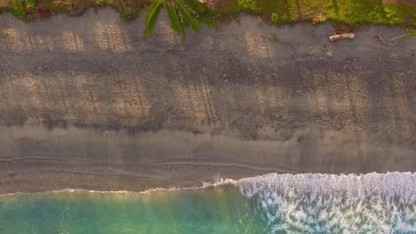 Waves-Crashing-Over-Reef-Aerial-View