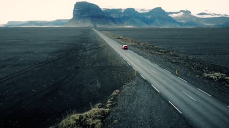 Car-Driving-Through-Icelandic-Landscape