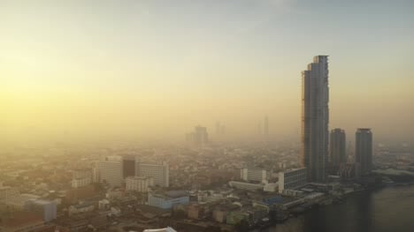 Bangkok-and-Chao-Phraya-River-at-Dawn