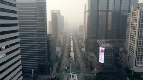 Flying-Over-Chong-Nonsi-Bridge-in-Bangkok