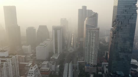 Sathorn-Station-Among-Skyscrapers-in-Bangkok