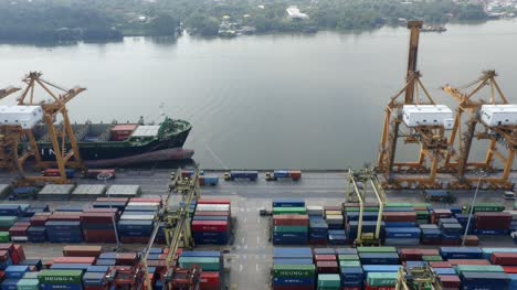 Ship-Docked-at-Container-Port