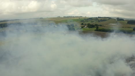 Flying-Through-Cloud-Of-Smoke