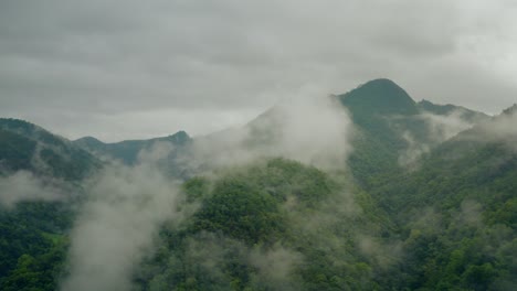 Flying-Over-Green-Mountains